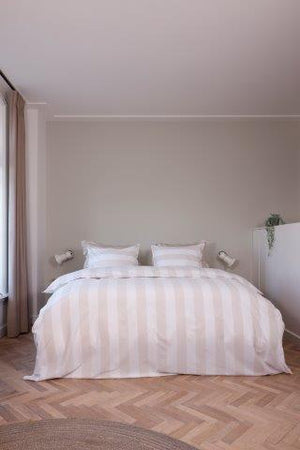 Dekbedovertrek Livello Beach Stripe Sand mood