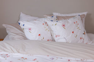 Dekbedovertrek Linolux Butterfly Garden Naturel binnenzijde