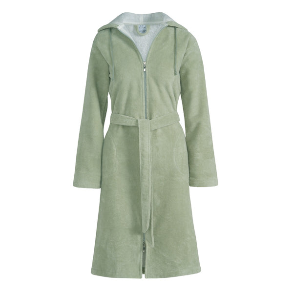 Badjas met rits Vandyck Duchess Pale Olive