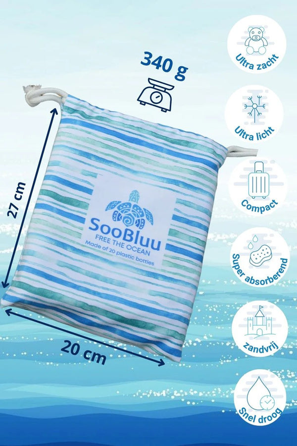 Strandlaken Soobluu Calm Blue info