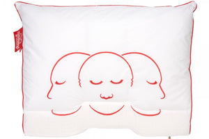 Hoofdkussen Silvana Grenat Rood extra zacht