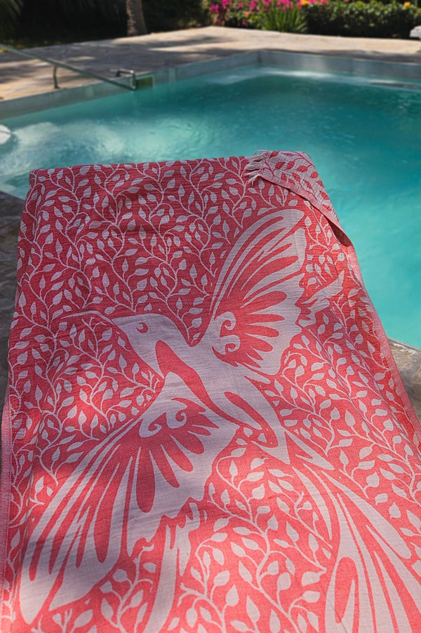 Hamamdoek Zusenzomer Kolibri Coral