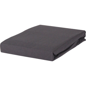 Splittopper Hoeslaken Livello Jersey Stretch Donker Grijs