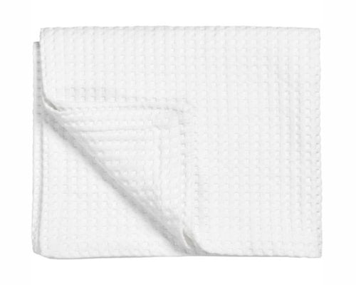 Wafeldeken Vandyck Pique White