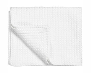 Wafeldeken Vandyck Pique White