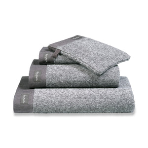 Badtextiel Vandyck Home Mouline Off Black