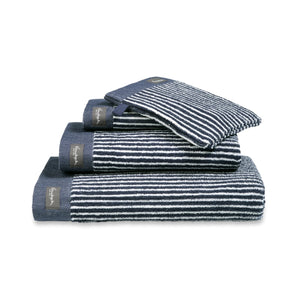 Badtextiel Vandyck Home Petit Ligne Blue Ink