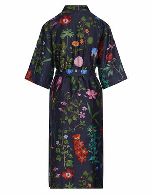 Kimono Badjas Essenza Ilona Marigold Slate Grey back