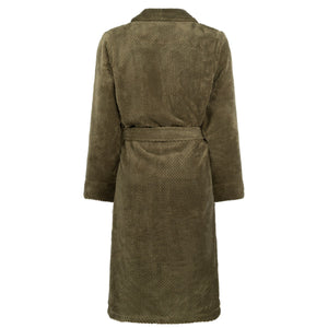 Badjas Linolux Lio Moss achterkant