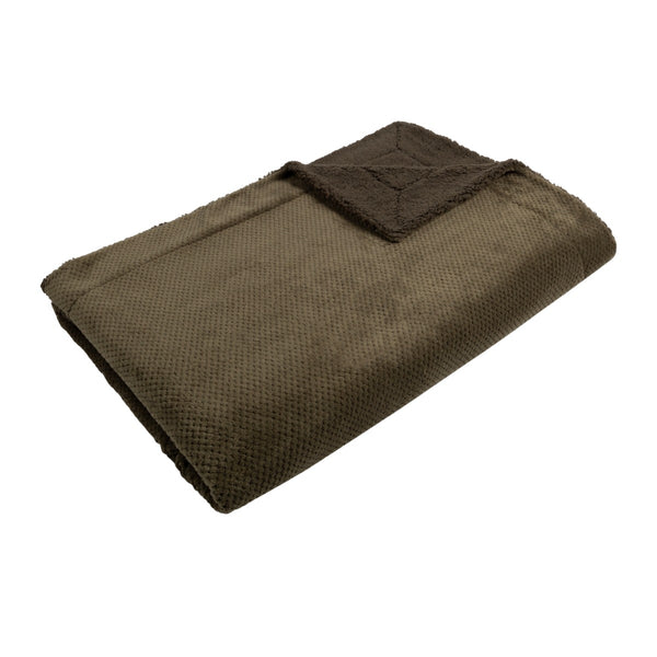 Fleece Plaid Linolux Lio Moss