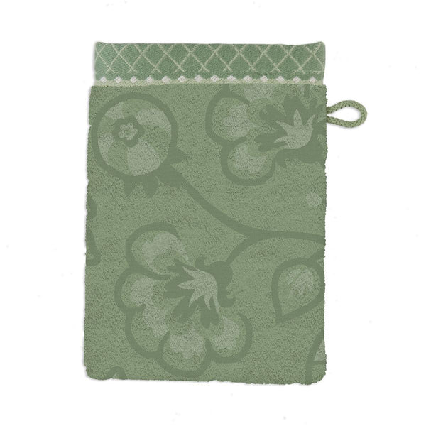 Washand Pip Studio Jasmin Jacquard Green