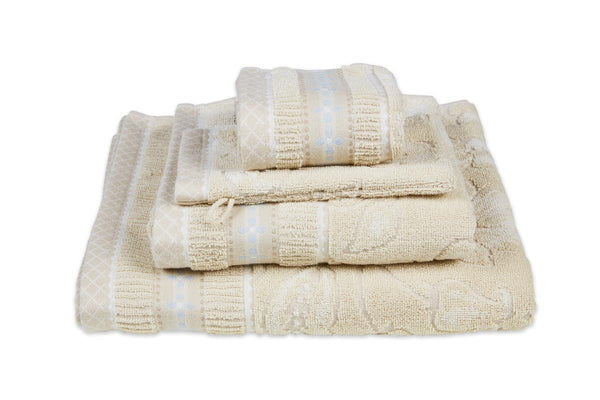 Topshot Badtextiel Pip Studio Jasmin Jacquard Sand