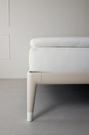 Splittopper Hoeslaken Linolux Jersey Excellent Off White