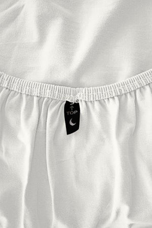 Topper Hoeslaken Linolux Jersey Excellent Off White