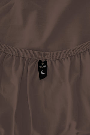 Hoeslaken Linolux Jersey Excellent Taupe