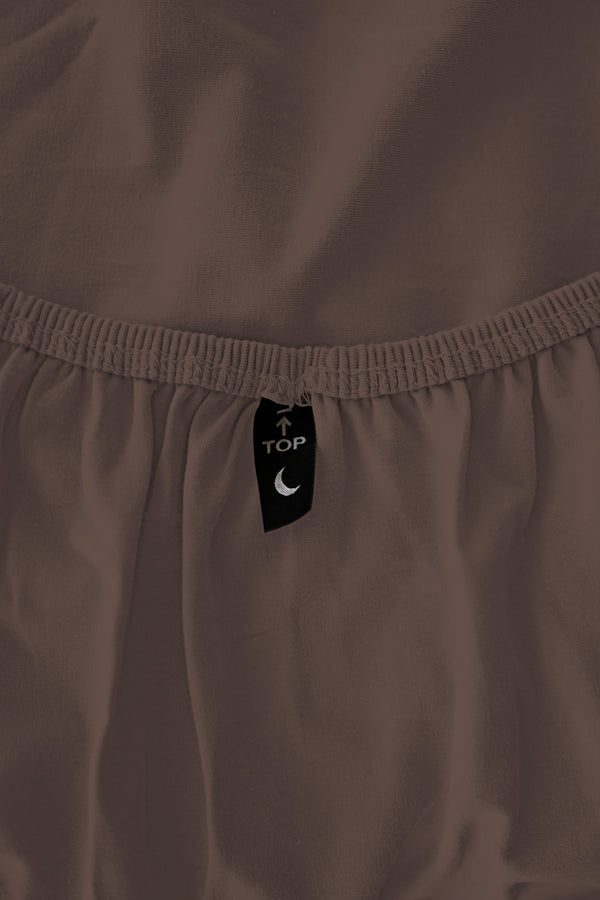 Hoeslaken Linolux Jersey Excellent Taupe