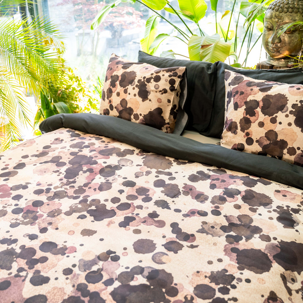 Dekbedovertrek kayori Nihon Naturel detail