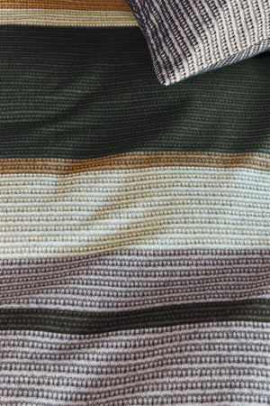 Dekbedovertrek Beddinghouse  Laila Dark sand Flanel detail