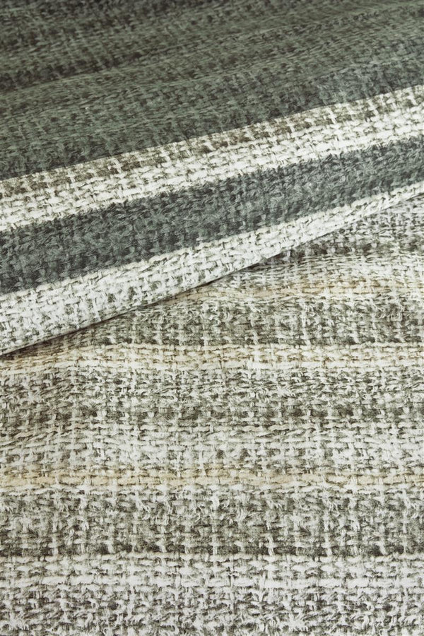 Dekbedovertrek Beddinghouse Lorena Grey Green detail