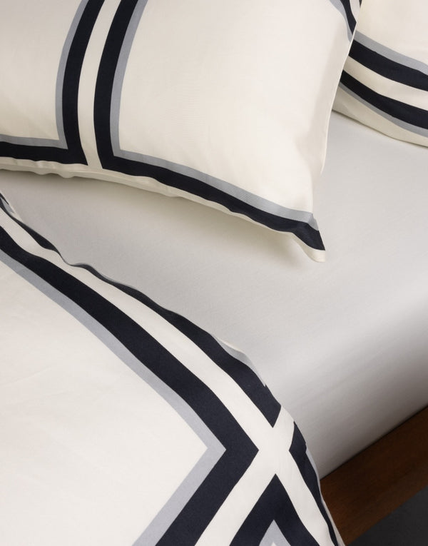 Dekbedovertrek Essenza Luca Vanille detail