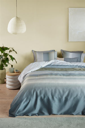Dekbedovertrek Beddinghouse Mels Grey Green sfeer