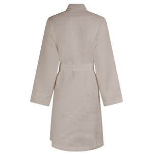 Wafel Badjas Linolux Nature Linnen achterkant