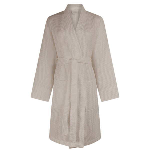 Wafel Badjas Linolux Nature Linnen voor