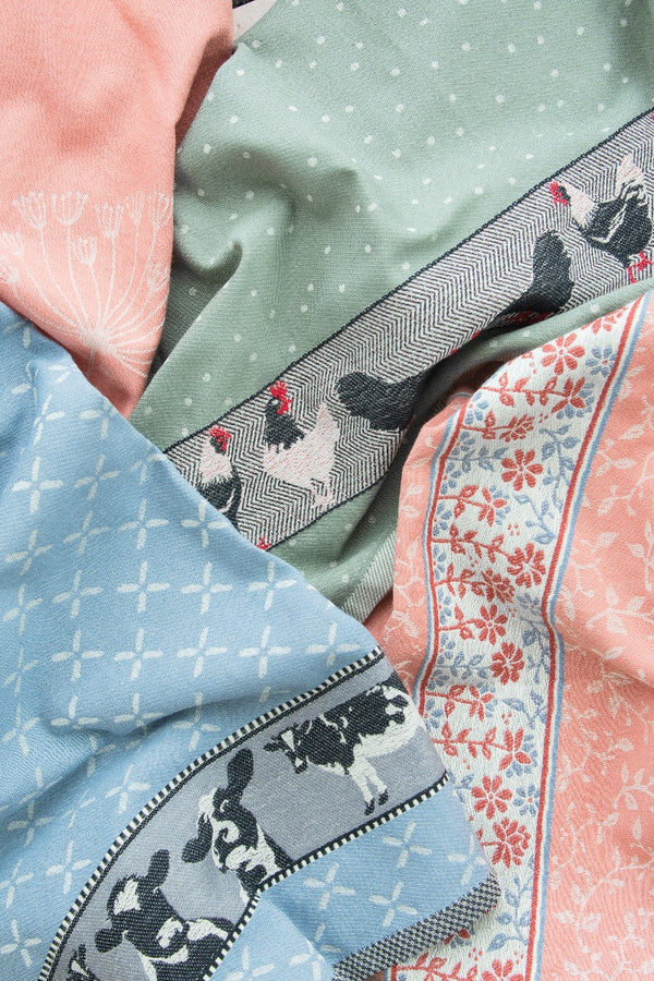 Keukendoek Bunzlau Castle Daydream Pink mood