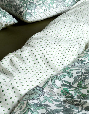 Dekbedovertrek Essenza Ophelia Greenish binnenzijde
