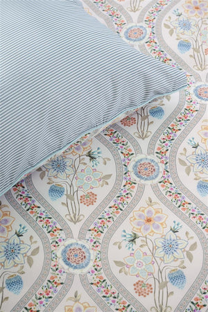 Dekbedovertrek Pip Studio Ornamento Ramo White detail