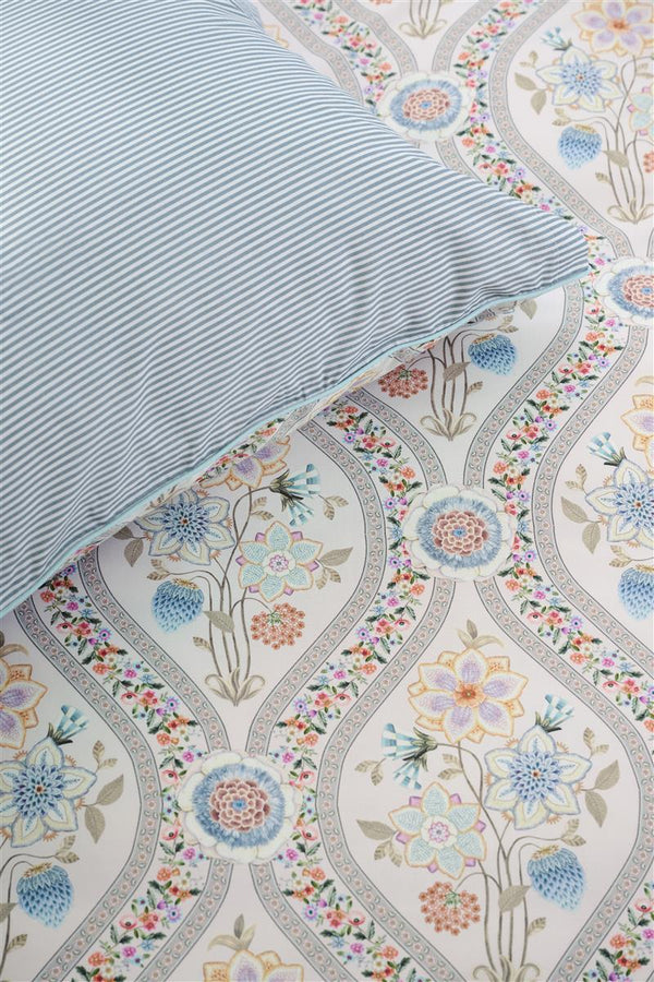 Dekbedovertrek Pip Studio Ornamento Ramo White detail