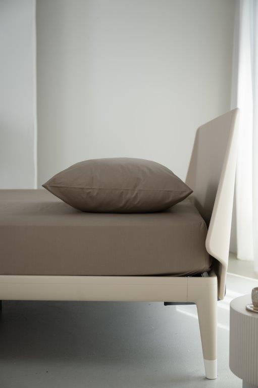 Hoeslaken Linolux Perkal Sand