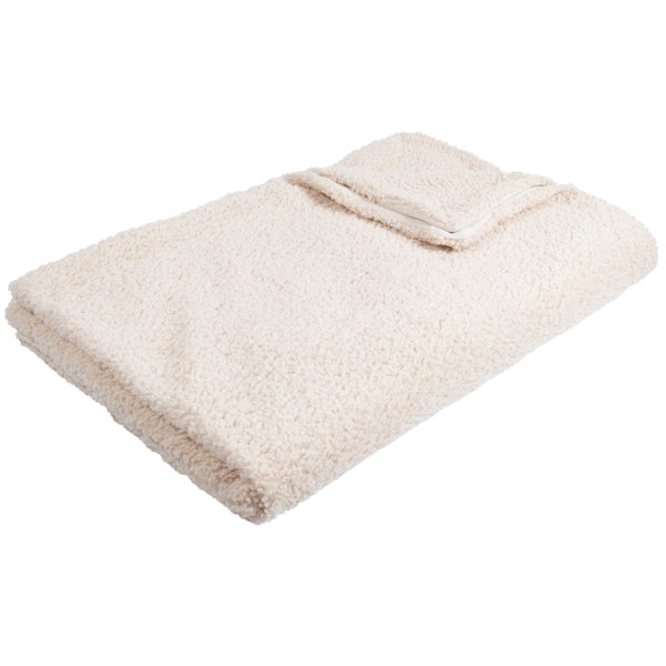 Furry Plaid Livello Ollie Naturel comfortabel warm