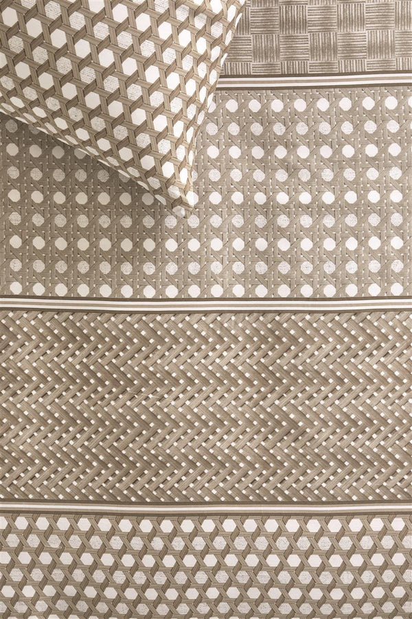 Dekbedovertrek Riviera Maison Rattana Natural detail