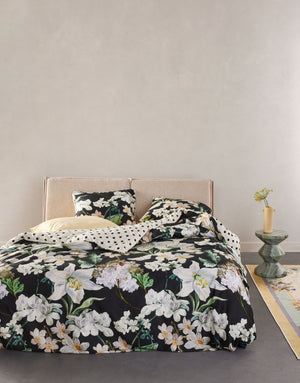 Dekbedovertrek Essenza Rosalee Antraciet mood