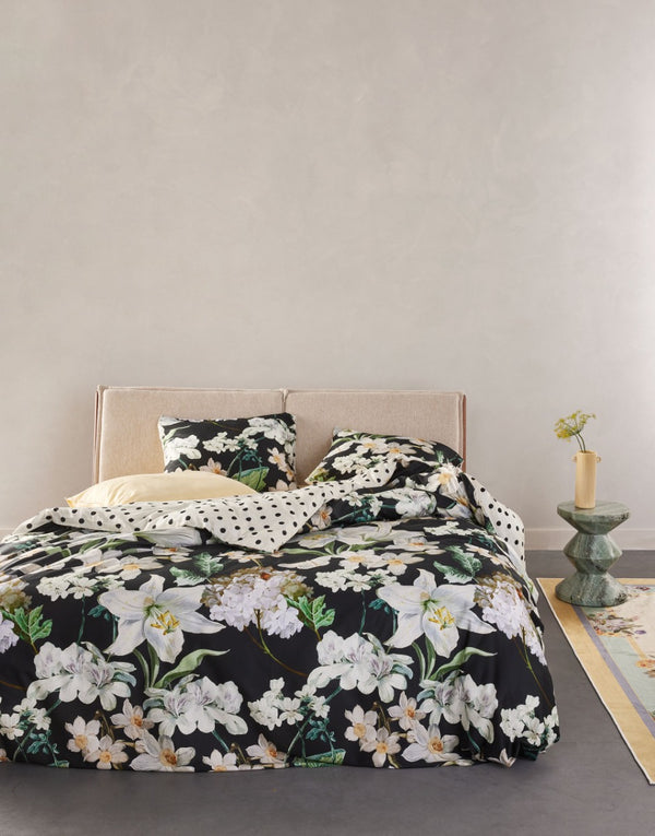 Dekbedovertrek Essenza Rosalee Antraciet mood