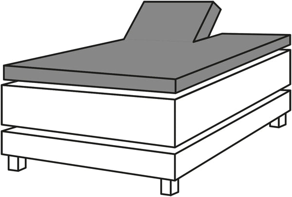 Splittopper Hoeslaken Linolux Jersey Excellent Off White