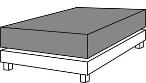 Hoeslaken Livello Jersey Mineral tekening