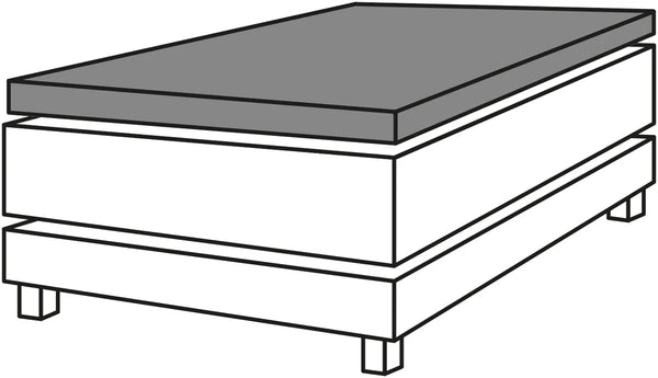 Topper Hoeslaken Linolux Jersey Excellent Stone