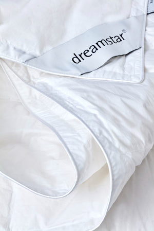 Dekbed Dreamstar 100% zuivere witte ganzendons Zomer detail