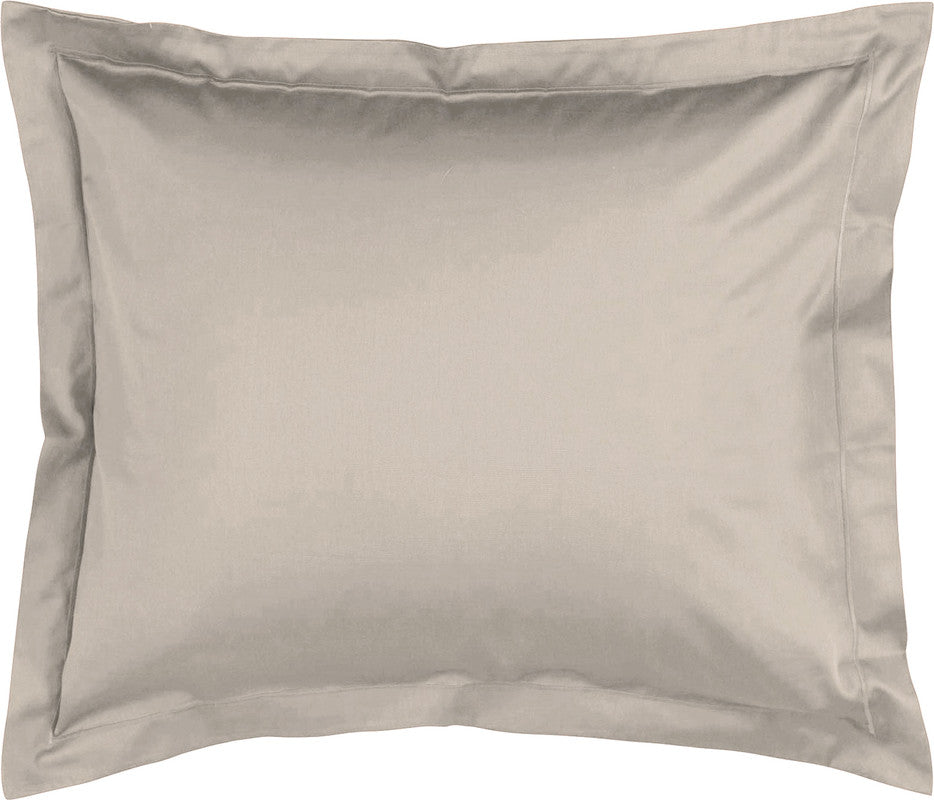 Kussensloop Livello Uni Satijn Sand