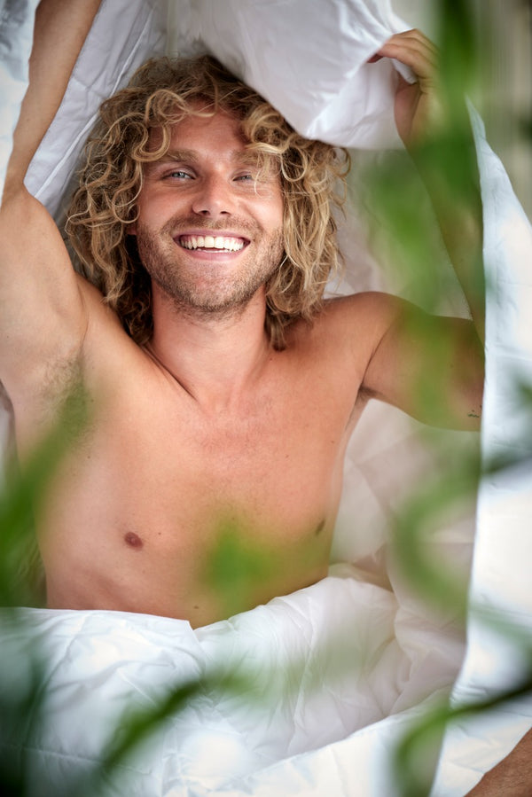 Bamboe-tencel Dreamstar dekbed met model