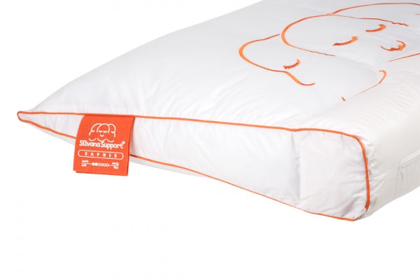 Hoofdkussen Silvana Saphir Oranje zacht