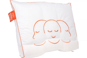 Hoofdkussen Silvana Saphir Oranje zacht