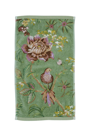 Badtextiel Pip Studio Secret Garden Green gastendoek