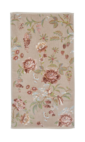 Handdoek Pip Studio Secret Garden Khaki