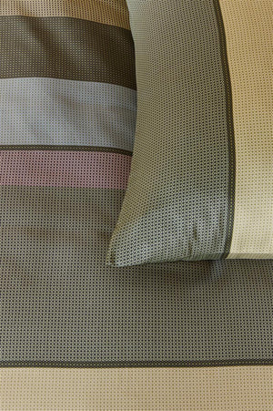 Detail Dekbedovertrek Kardol Sequins Green