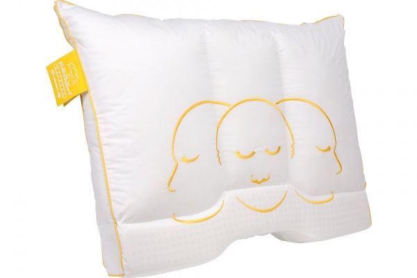 Hoofdkussen Silvana Cristal Geel