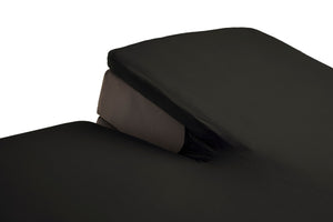 Splittopper Hoeslaken Livello Jersey Stretch Donker Grijs