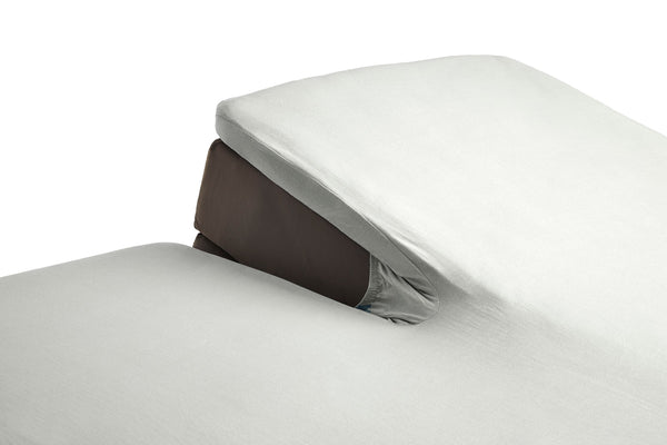 Splittopper Hoeslaken Livello Jersey Stretch Off White